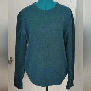 Green Gap Merino Wool Blend Crewneck Sweater Size L